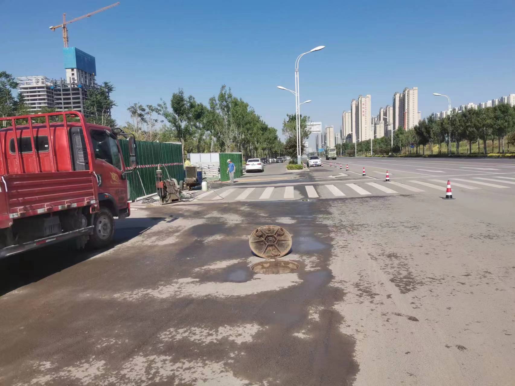 下冶镇路基沉降注浆